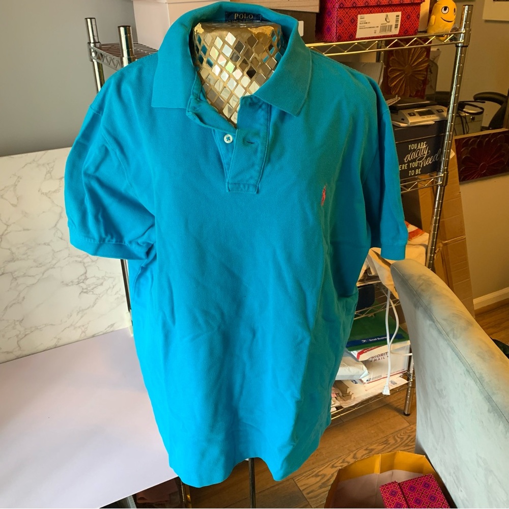 Turquoise Ralph Lauren Polo